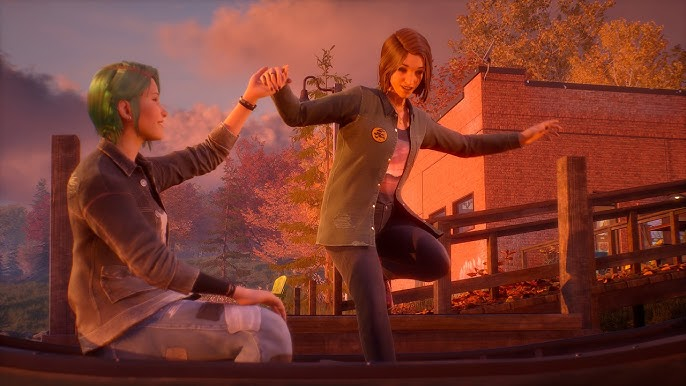 Golden Reunion ending image with a warm, hopeful atmosphere